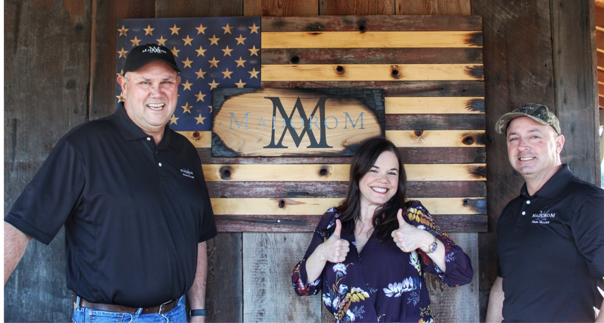 Andy & Marissa welcome you to MadoroM Vineyards
